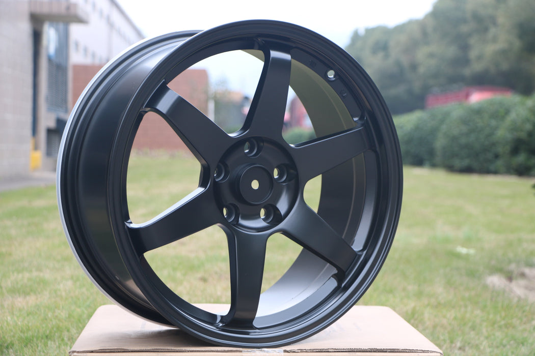 Grid Style Wheels Matte Black
