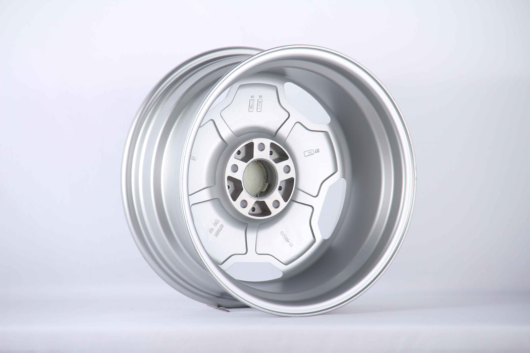 AMG Monoblock Larzon Style Wheels Silver