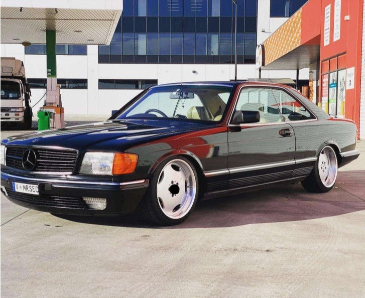 17" Monoblock Style Wheels fits Mercedes Benz C300 C350 E320 E350 R107 R129 S210 W124 W126 W129 W140 W170 W201 W208 W211