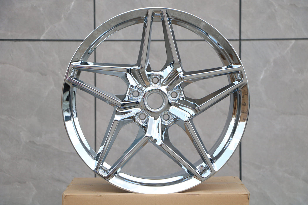 Corvette ZR1 Wheels Chrome