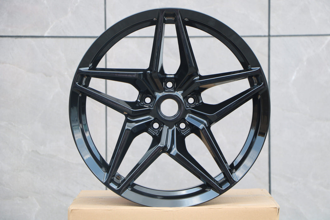 Corvette ZR1 Wheels Gloss Black