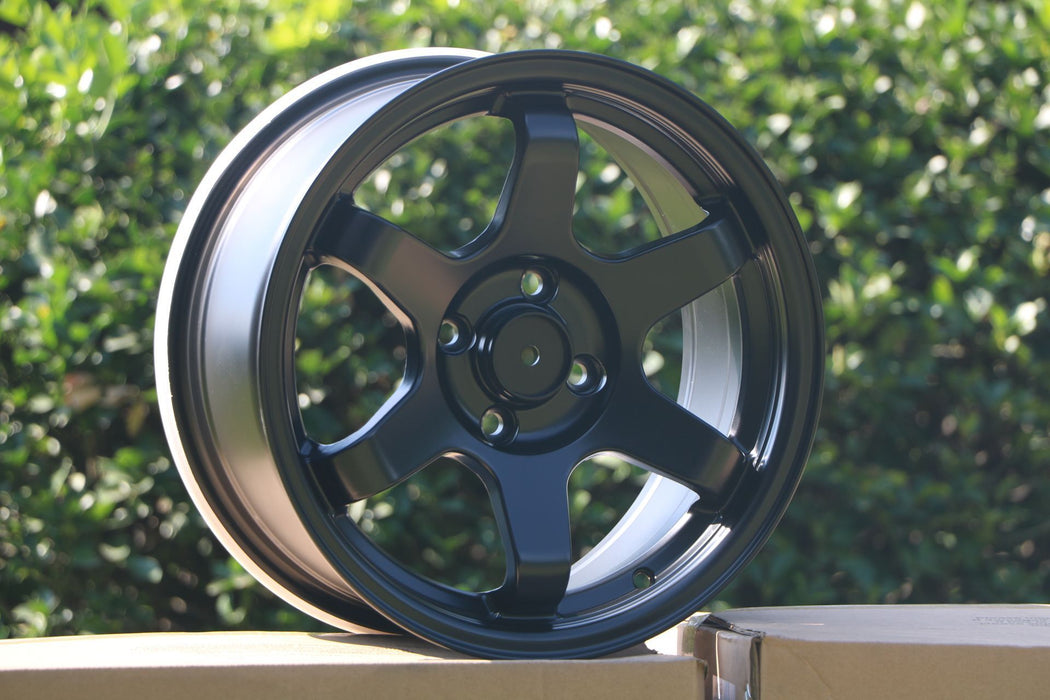 Grid Style Wheels Matte Black