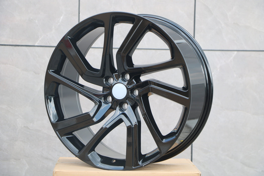 22 Inch Range Rover Dynamic Wheels Gloss Black