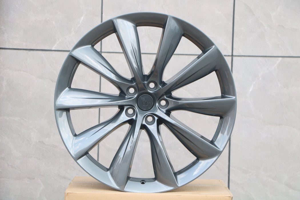 Tesla Model X Turbine Wheels Grey