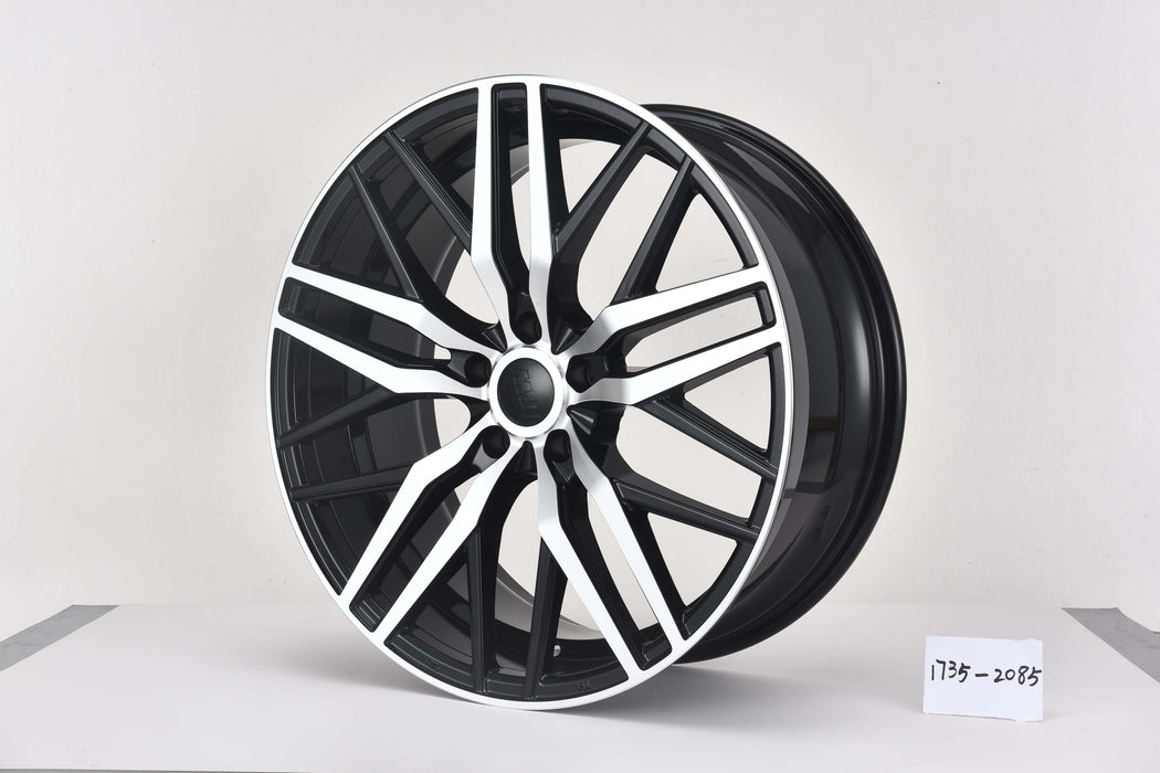 SPD Style Wheels Black Machined Face