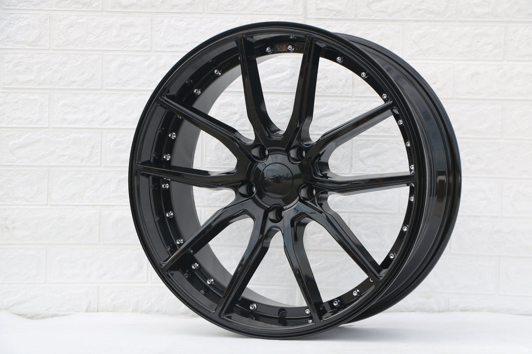 Mesh Style Wheels Gloss Black