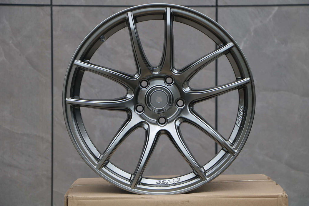 CR Style Wheels Hyper Black