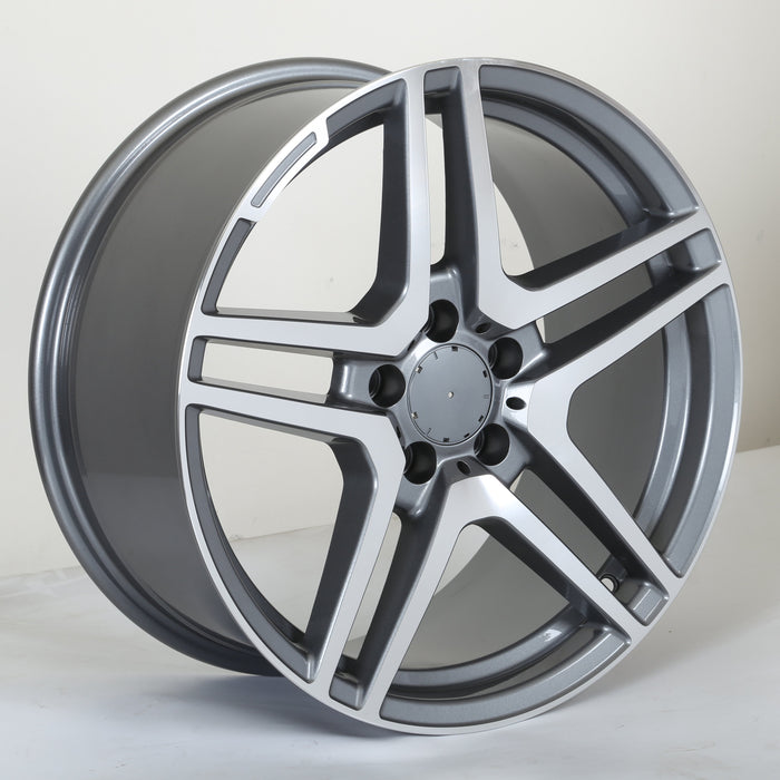 AMG S65 Wheels Gunmetal Machined Face