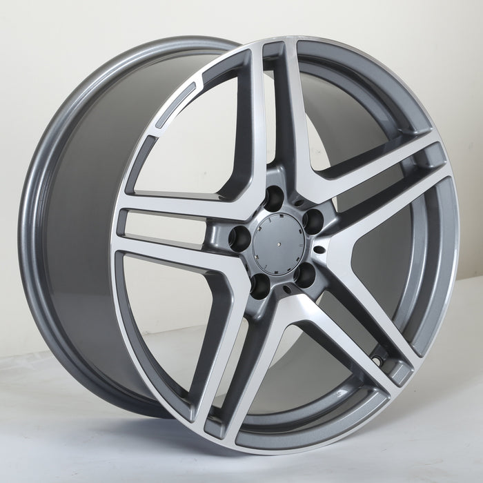 AMG S65 Wheels Gunmetal Machined Face