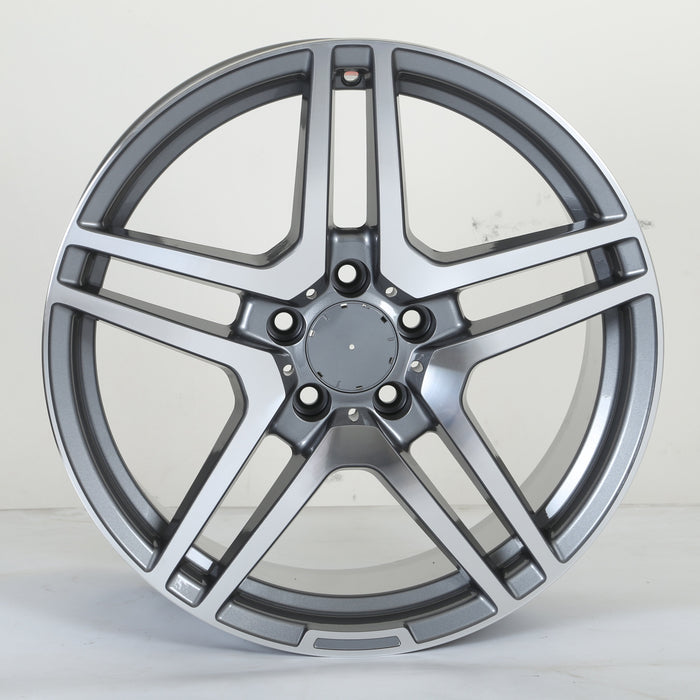 AMG S65 Wheels Gunmetal Machined Face