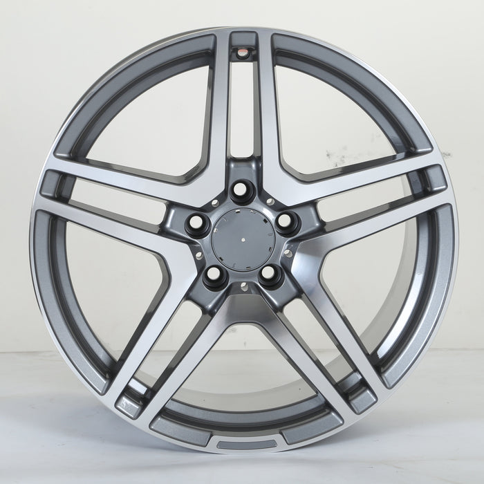 AMG S65 Wheels Gunmetal Machined Face
