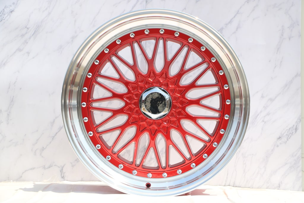 BBS RS Style Wheels Red