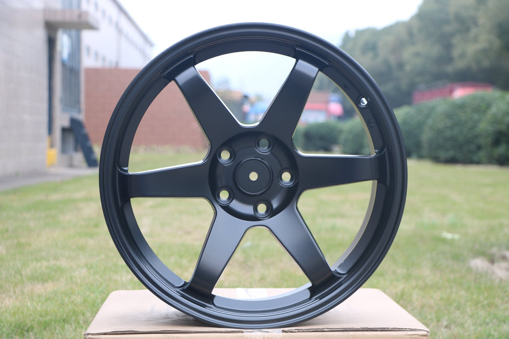 Grid Style Wheels Matte Black