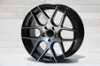 HRE P40S Style Wheels Black Machined Face