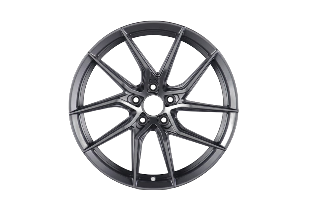 W007 Satin Gunmetal Front