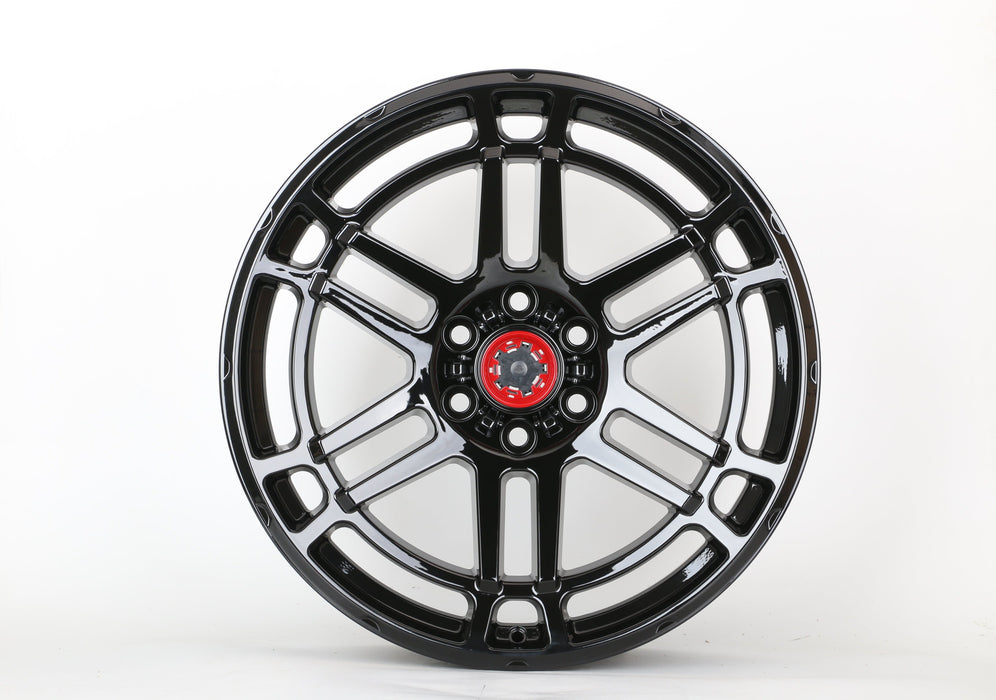 22" 2023 Black Pro Style Wheels fits Toyota Tacoma 4Runner FJ Cruiser