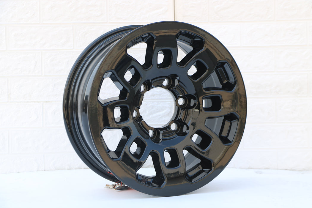 16" Black Pro Style Wheels fits Toyota Tacoma 4Runner FJ Cruiser