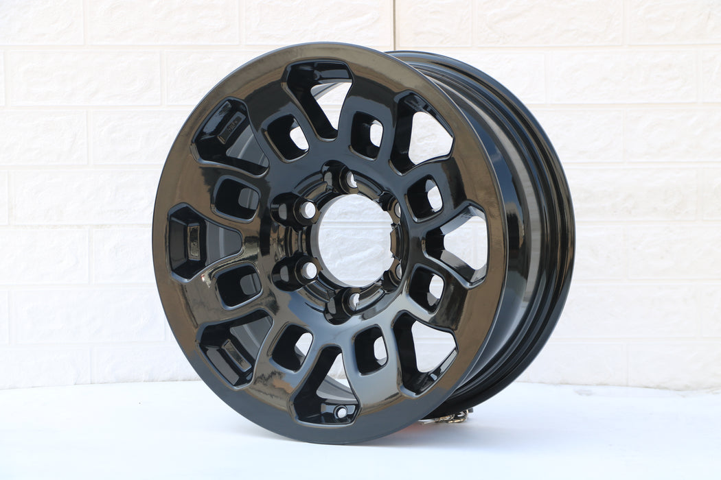 16" Black Pro Style Wheels fits Toyota Tacoma 4Runner FJ Cruiser