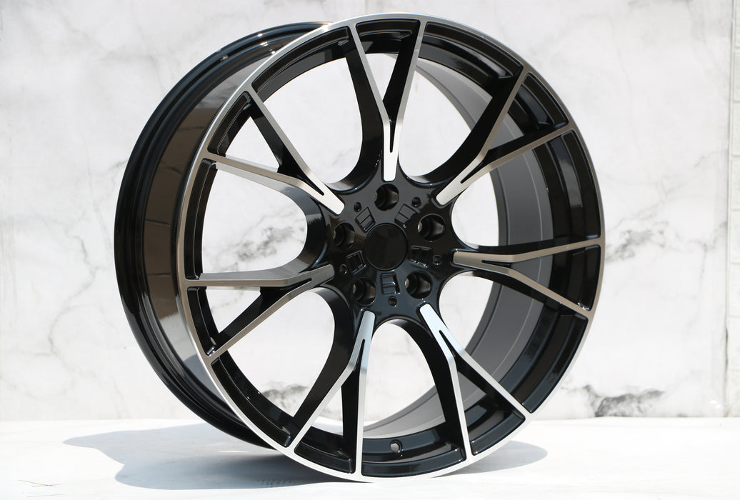 20" W712 Staggered Wheels fits BMW 5x120 3 Series 4 Series 5 Series 7 Series