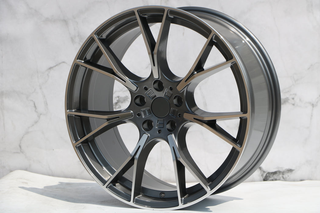 20" W712 Staggered Wheels fits BMW 5x120 3 Series 4 Series 5 Series 7 Series
