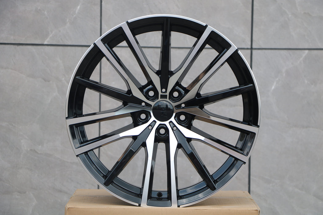 22" W726 Staggered Wheels fits BMW 5x112 X Series X5 X6