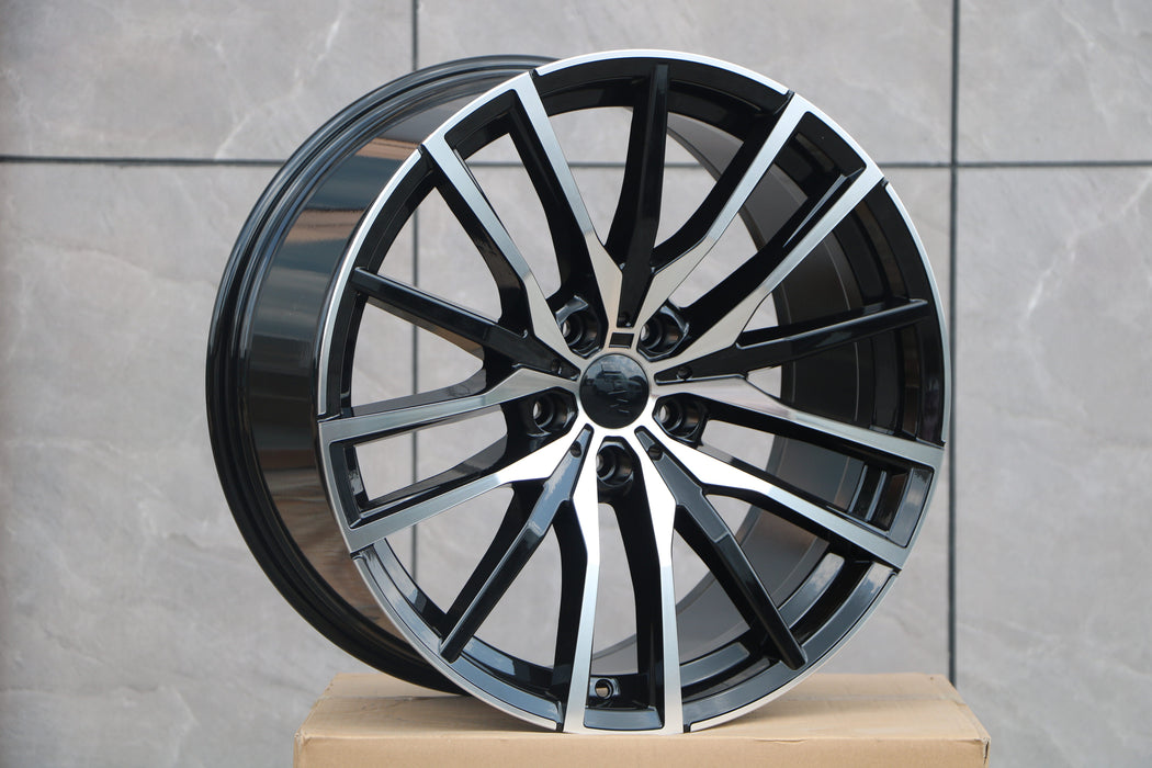 22" W726 Staggered Wheels fits BMW 5x120 X Series X5 X6