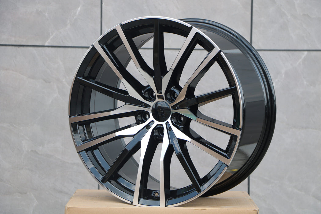 22" W726 Staggered Wheels fits BMW 5x120 X Series X5 X6