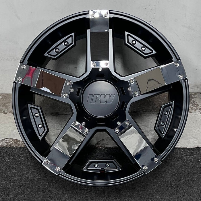 20" IPW 925 Truck Wheels fits Cadillac Escalade Chevy Tahoe Suburban Silverado Ford F150 Expedition GMC Yukon Denali Sierra Lexus GX460 GX470 Toyota 4Runner Tacoma FJ Cruiser