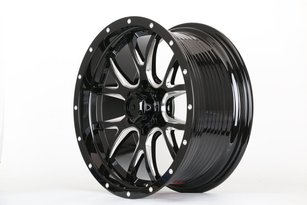 20" IPW 926 Milled Truck Wheels fits GMC Sierra 1500 Yukon XL Canyon Nissan Titan Armada