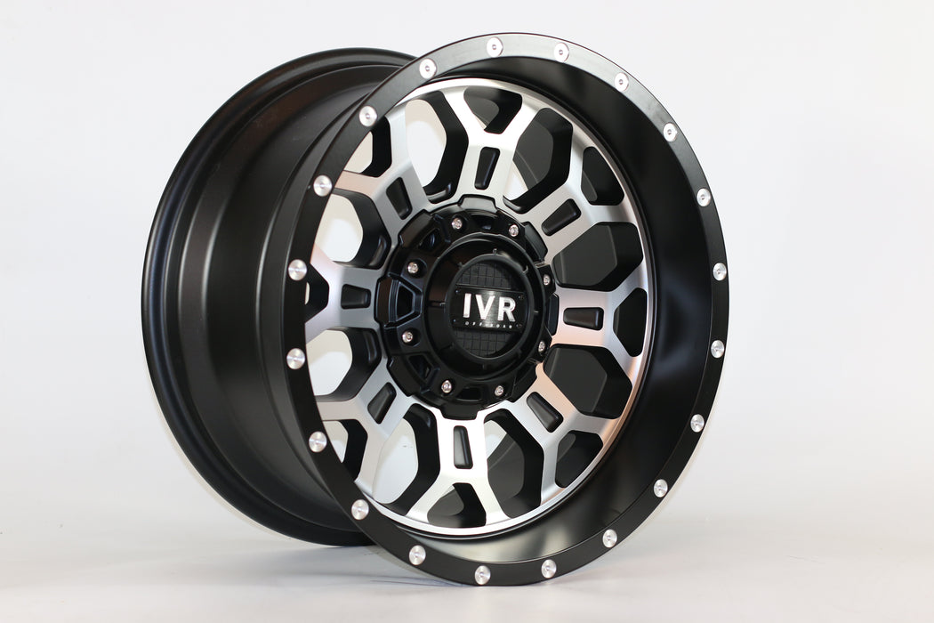 17" IVR 974 Off Road Wheels fits Jeep Gladiator Wrangler Cherokee Overland Sahara Commander