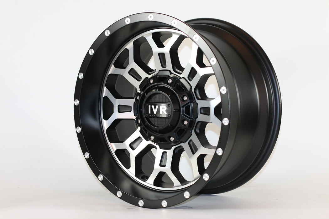 17" IVR 974 Off Road Wheels fits Jeep Gladiator Wrangler Cherokee Overland Sahara Commander