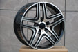 AMG ML63 Style Wheels Black Machined Face