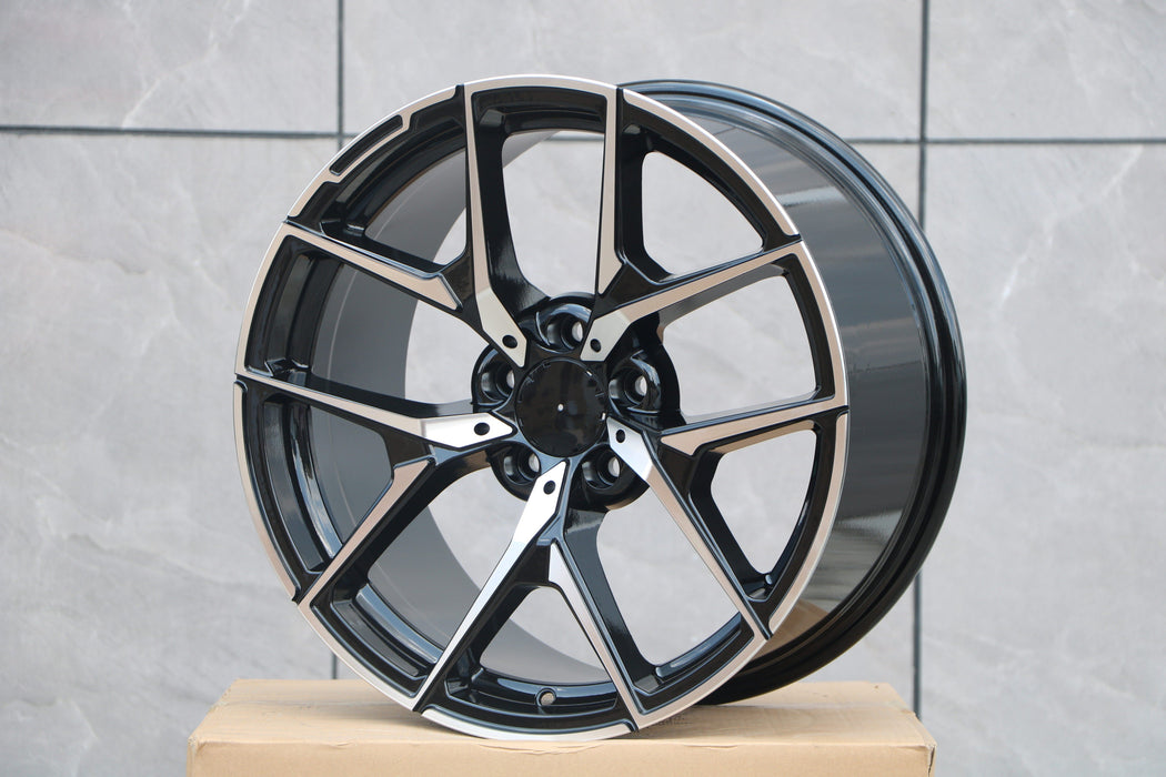 AMG Y-Spoke Wheels Black Machined Face