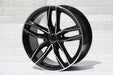 Audi RS6 Wheels Black Machined Face