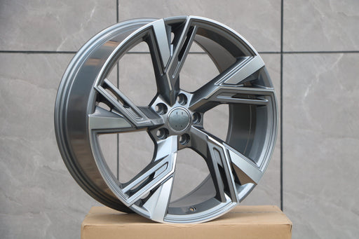 Audi S4 Gunmetal Machined Face Wheels