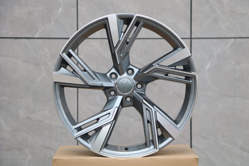 Audi S4 Gunmetal Machined Face Wheels