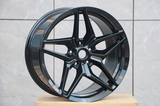 Corvette ZR1 Wheels Gloss Black