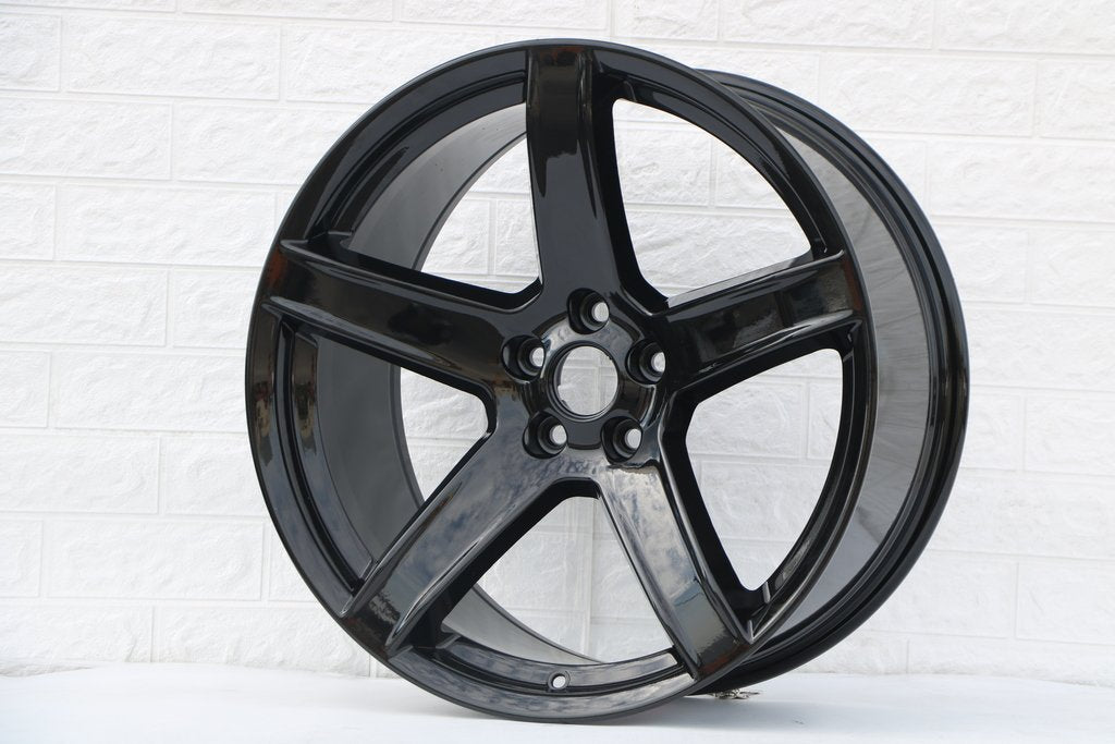Dodge Hellcat Wheels Gloss Black