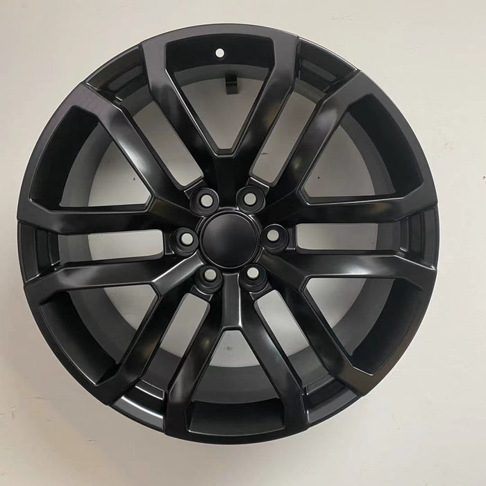 22 Inch GMC Denali Wheels Matte Black