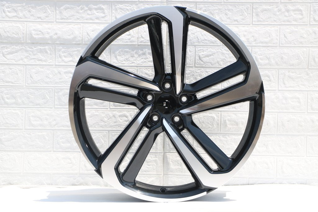 Honda Accord Sport Wheels Black Machined Face