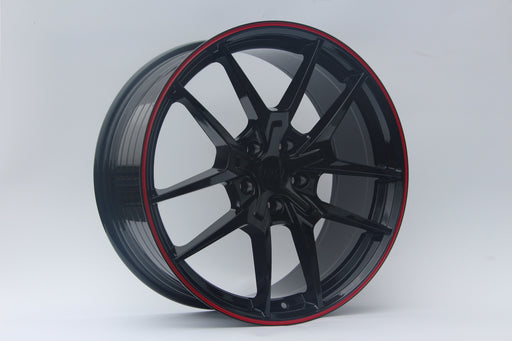Honda Civic Type R FK8 LE BBS Style Wheels Gloss Black