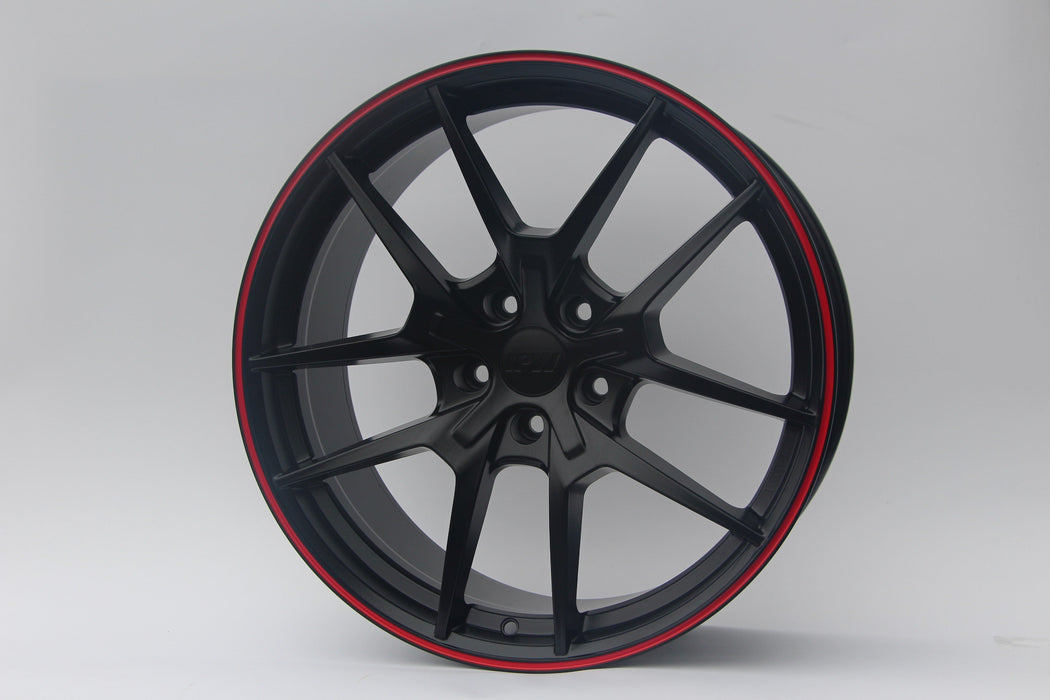 Honda Civic Type R FK8 LE BBS Style Wheels Matte Black