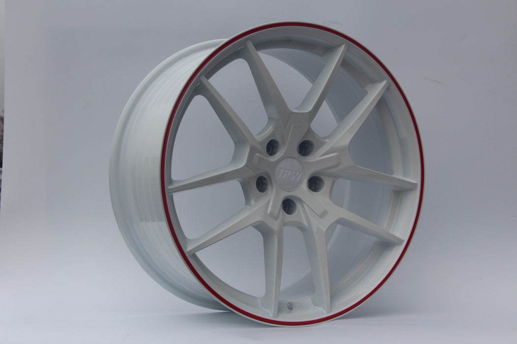 Honda Civic Type R FK8 LE BBS Style Wheels White