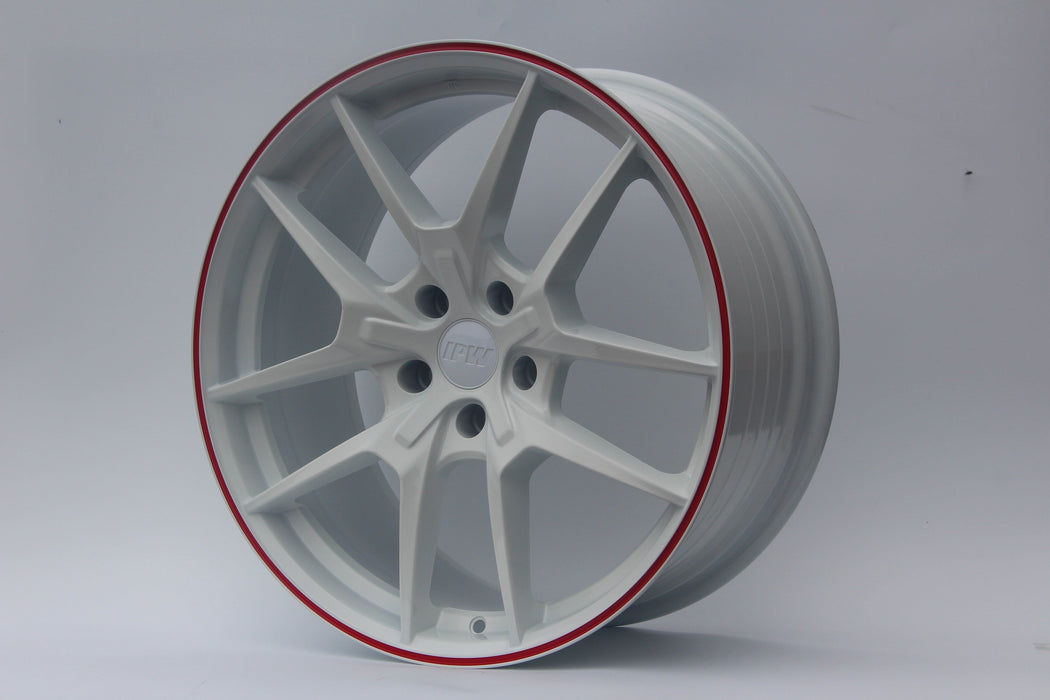 Honda Civic Type R FK8 LE BBS Style Wheels White