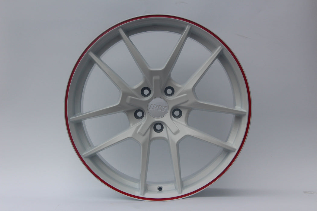 Honda Civic Type R FK8 LE BBS Style Wheels White