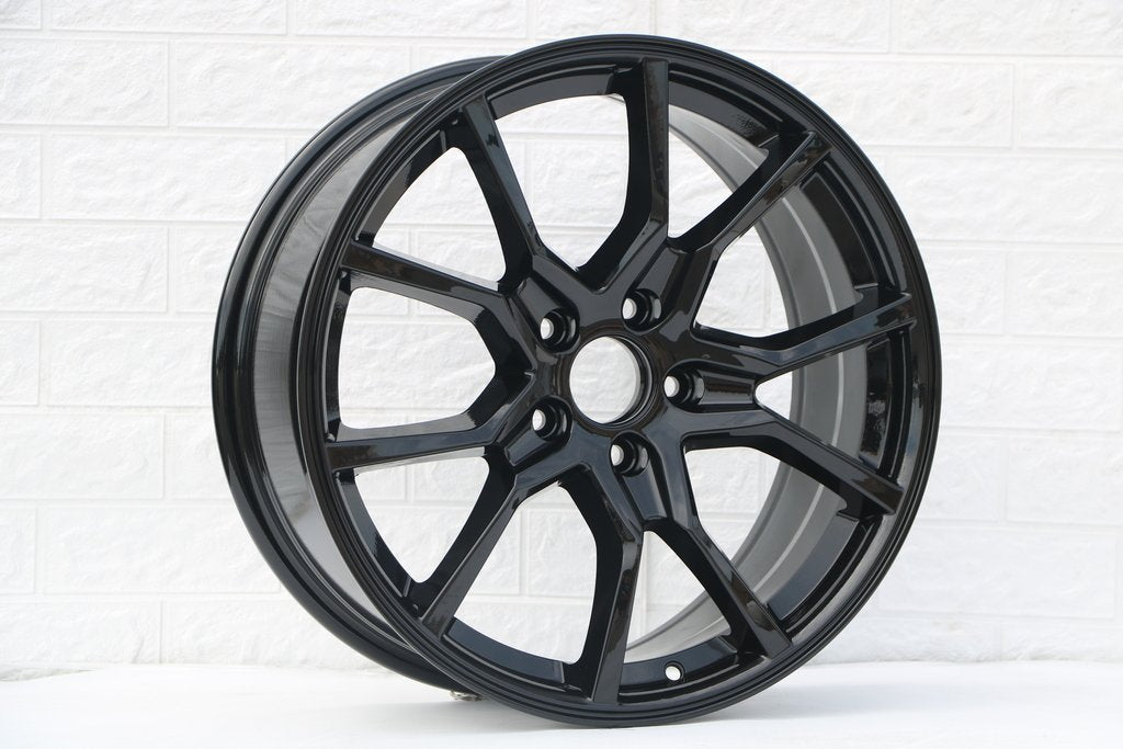 Honda Civic Type R Wheels Gloss Black