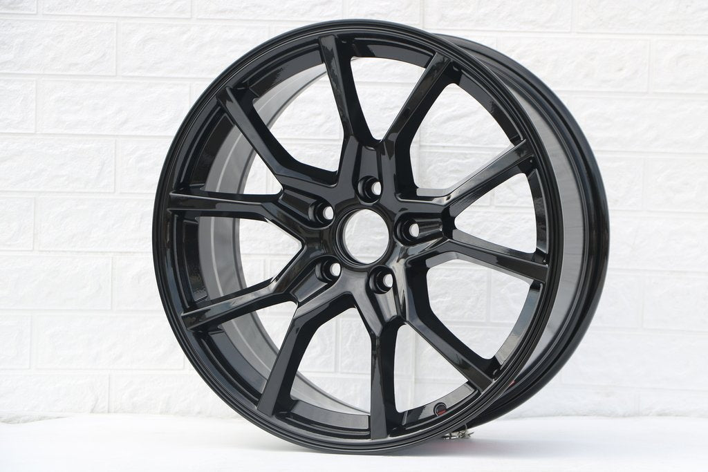 Honda Civic Type R Wheels Gloss Black