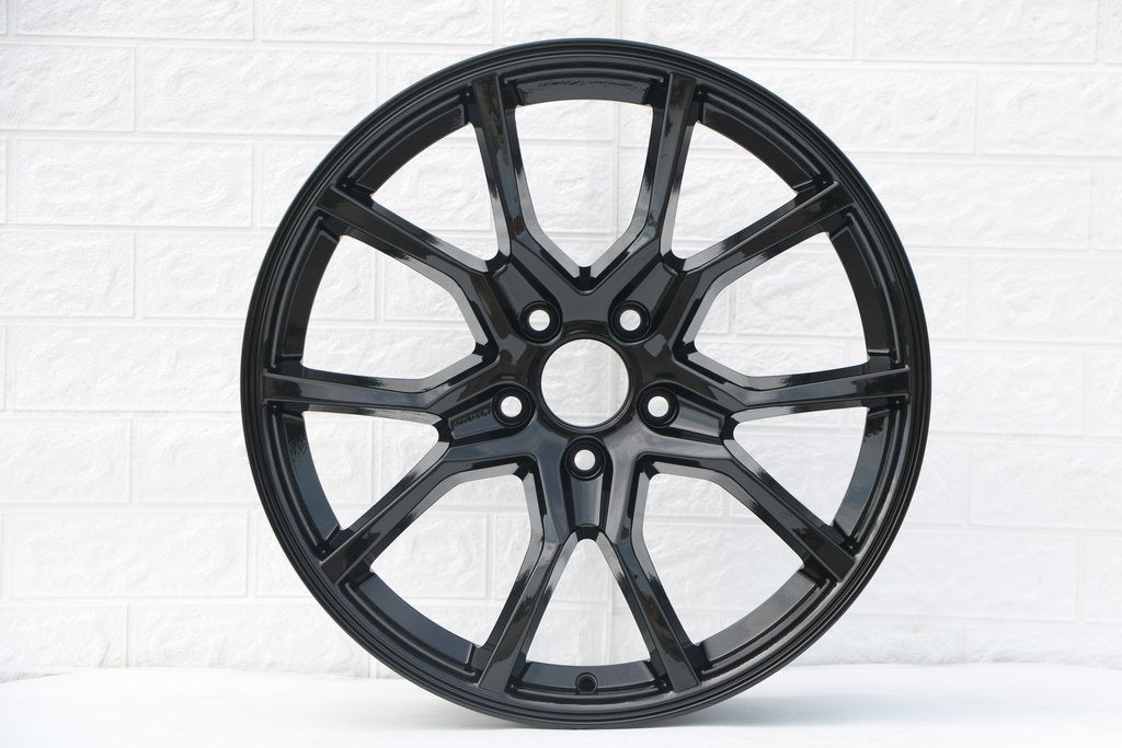 Honda Civic Type R Wheels Gloss Black