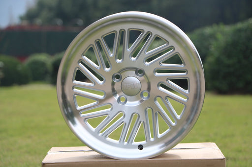 LC-105T Style Wheels Silver Machined Face
