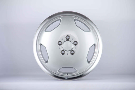 AMG Monoblock Larzon Style Wheels Silver